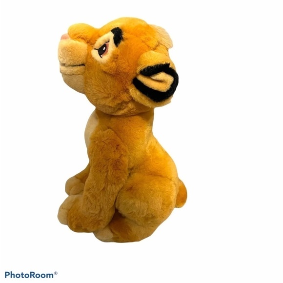 Vintage Disney Store Plush Simba Authentic Original 14” Stuffed Animal Lion - Picture 2 of 11